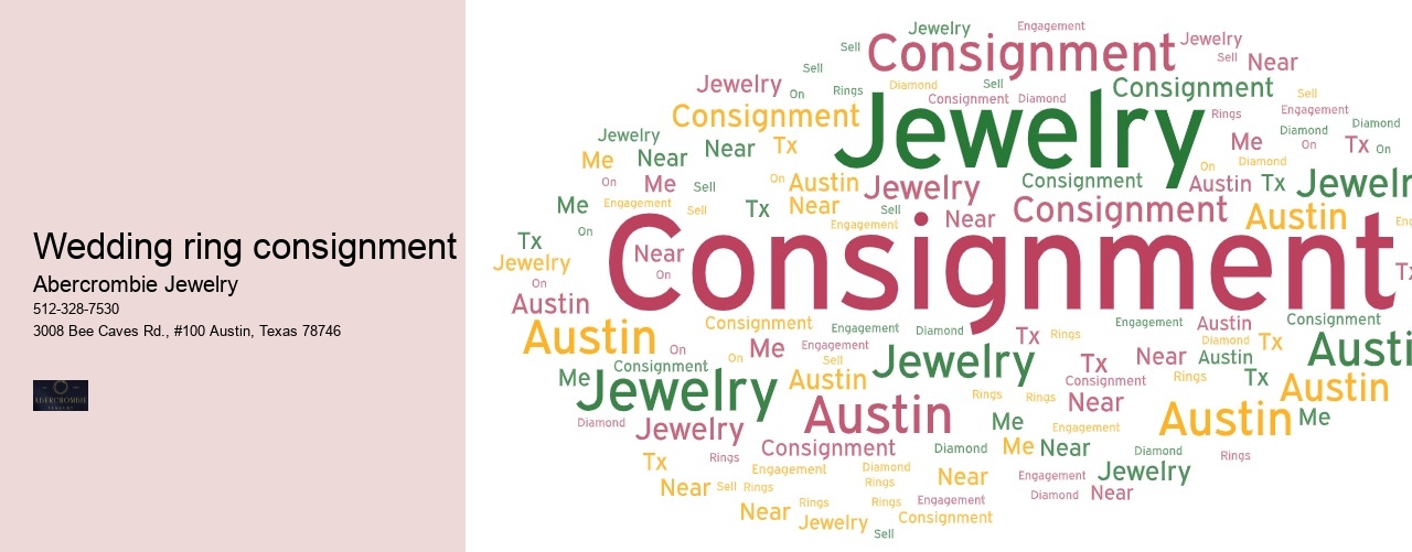 Wedding ring consignment