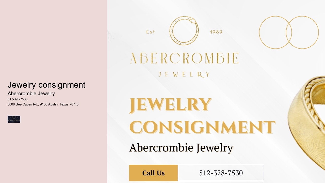 Jewelry consignment