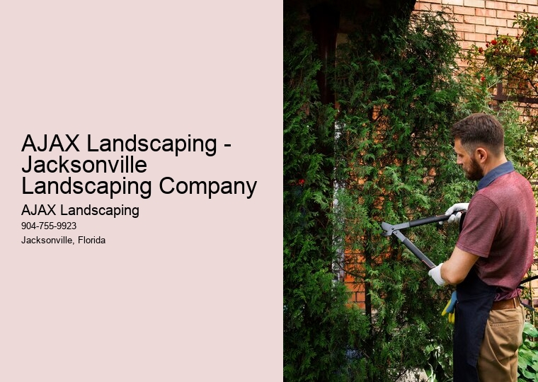 AJAX Landscaping - Jacksonville Landscaping Company
