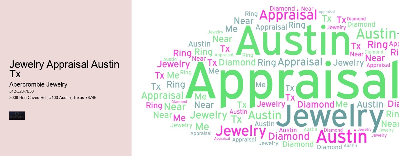 Jewelry Appraisal Austin Tx