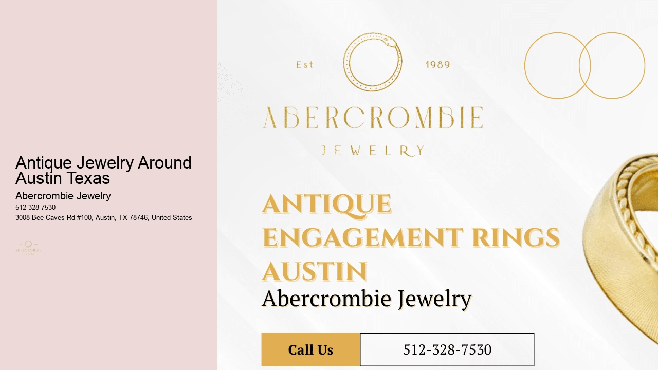 Antique Jewelry Around Austin Texas