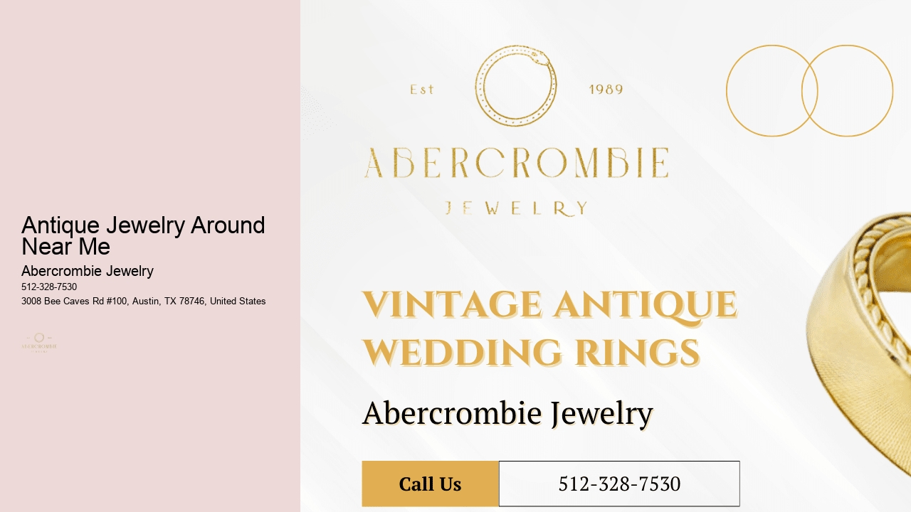 Antique Jewelry Around Near Me