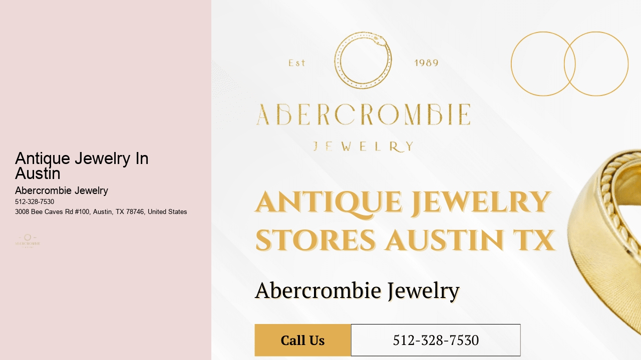 Antique Jewelry In Austin