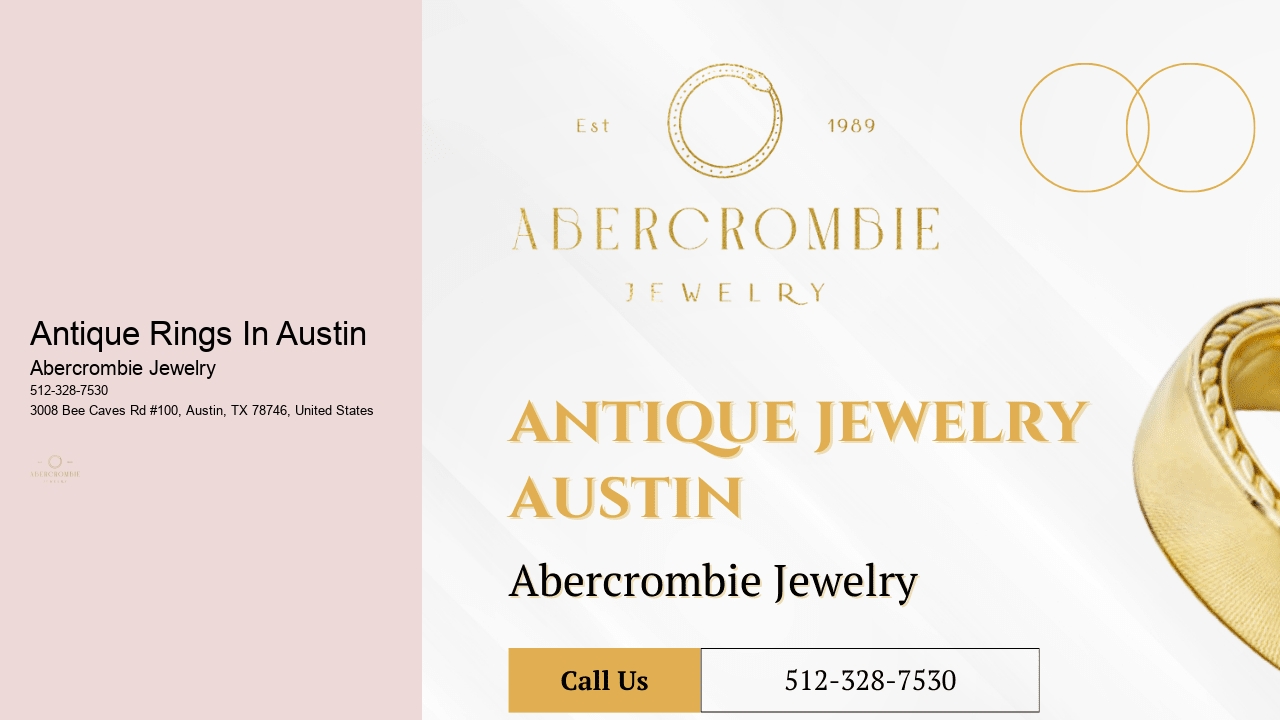 Antique Rings In Austin