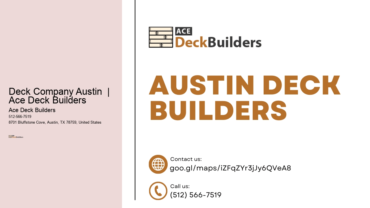 Deck Company Austin  | Ace Deck Builders
