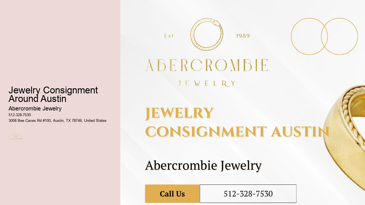 Jewelry Consignment Around Austin