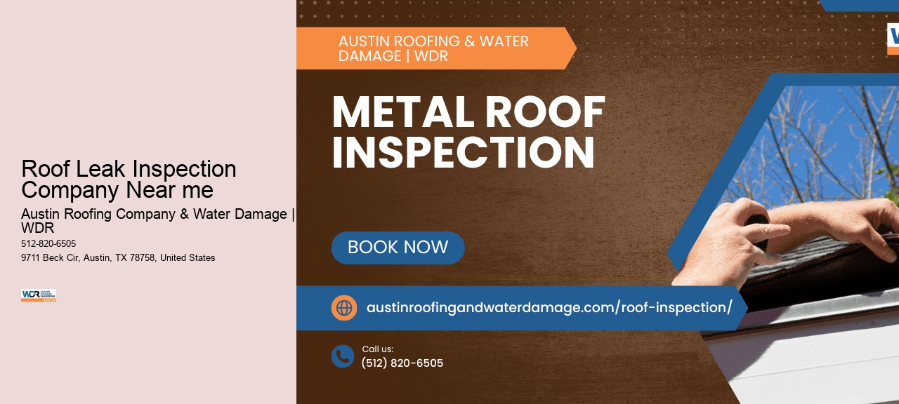 Roof Leak Inspection Company Near me