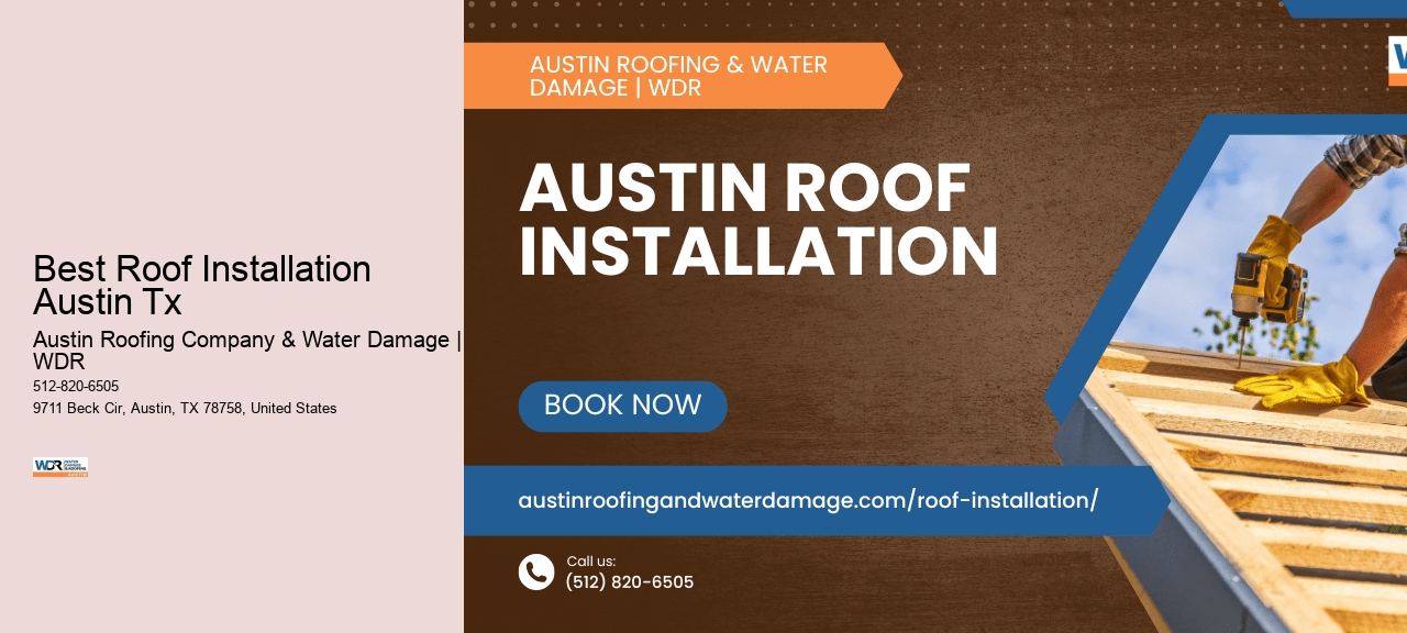Best Roof Installation Austin Tx