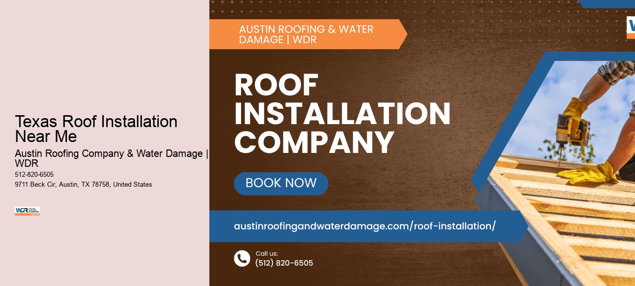 Texas Roof Installation Near Me