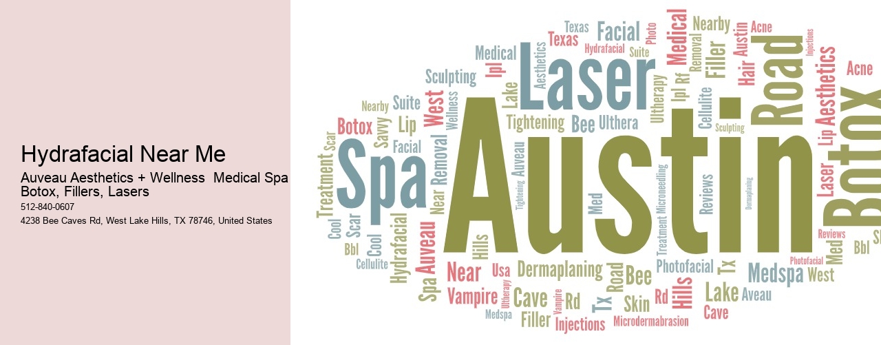 Hydrafacial Near Me