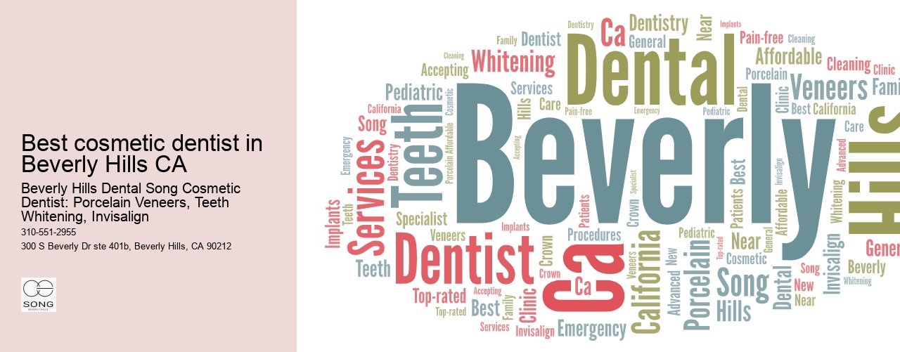 Best cosmetic dentist in Beverly Hills CA