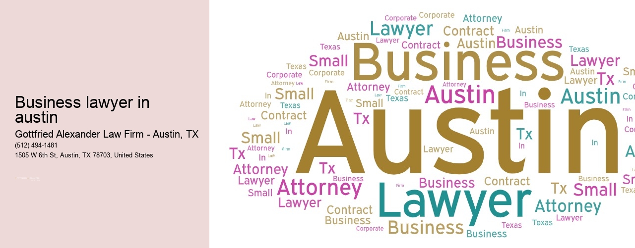 Business lawyer in austin