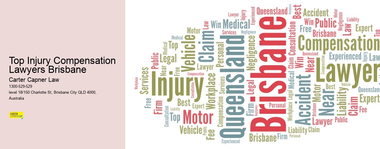 Top Injury Compensation Lawyers Brisbane