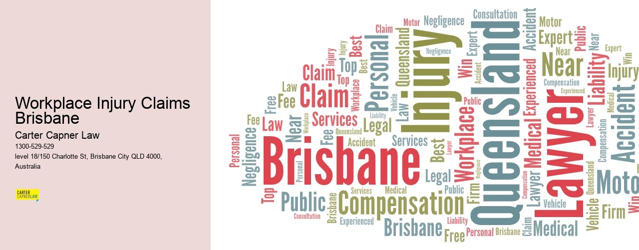 Workplace Injury Claims Brisbane