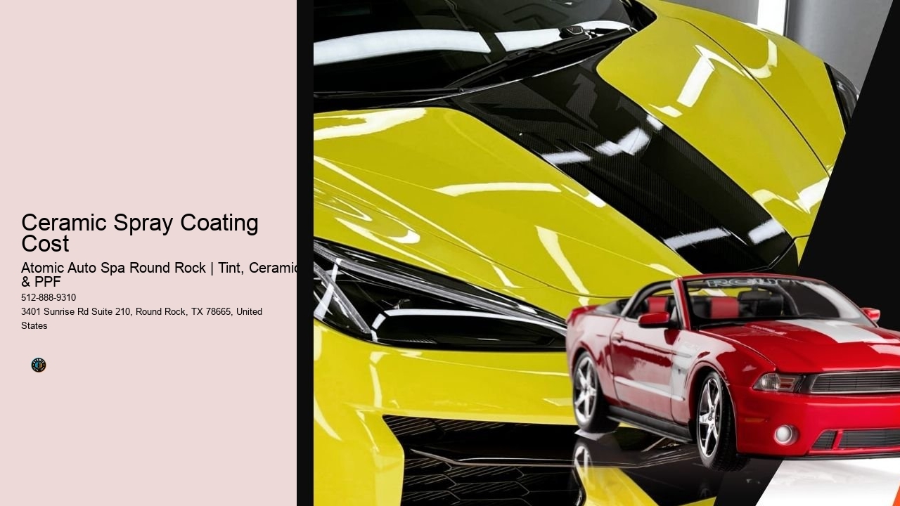 Ceramic Spray Coating Cost