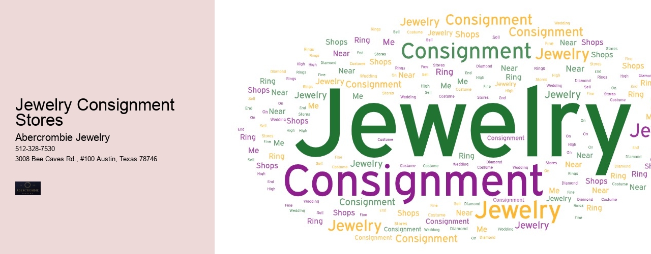 Jewelry Consignment Stores