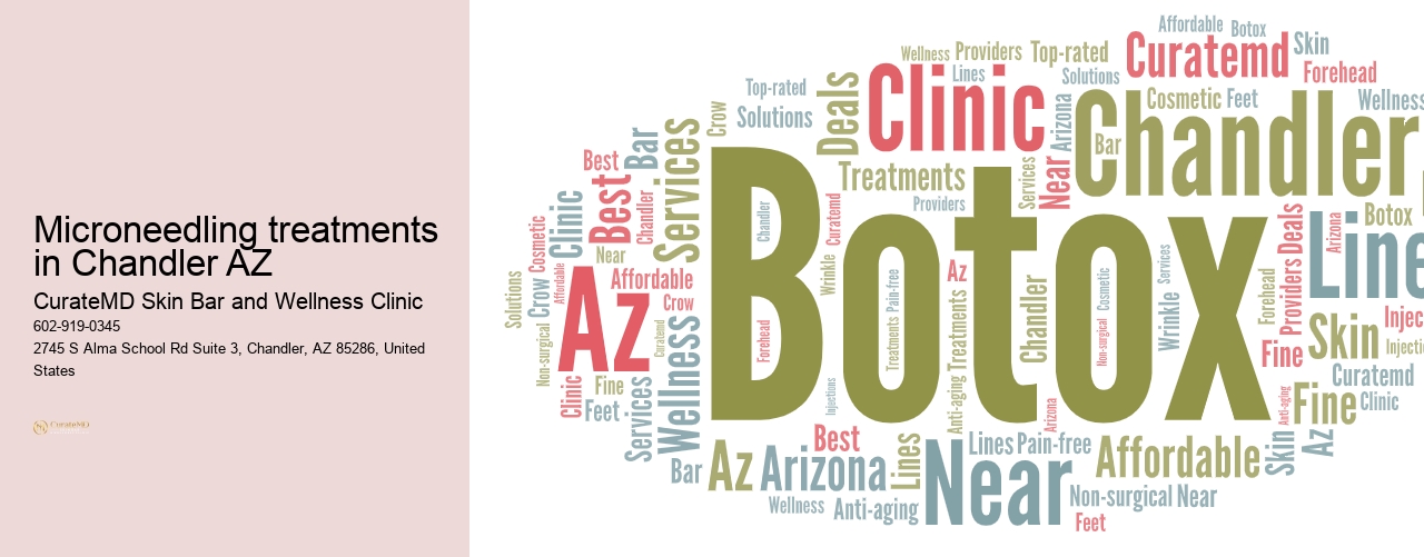 Microneedling treatments in Chandler AZ
