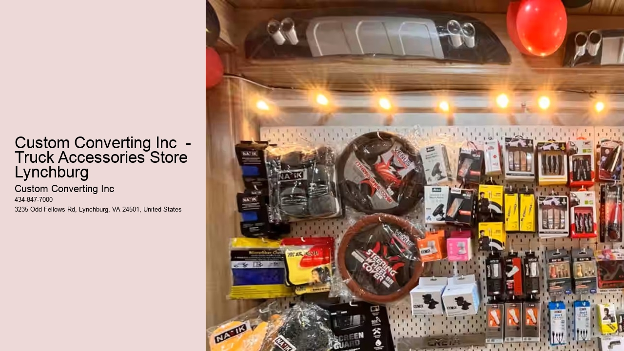 Custom Converting Inc  - Truck Accessories Store Lynchburg