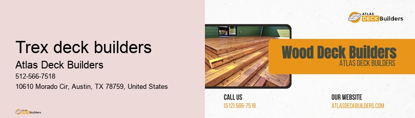 trex deck builders
