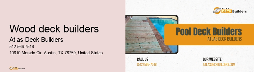 wood deck builders