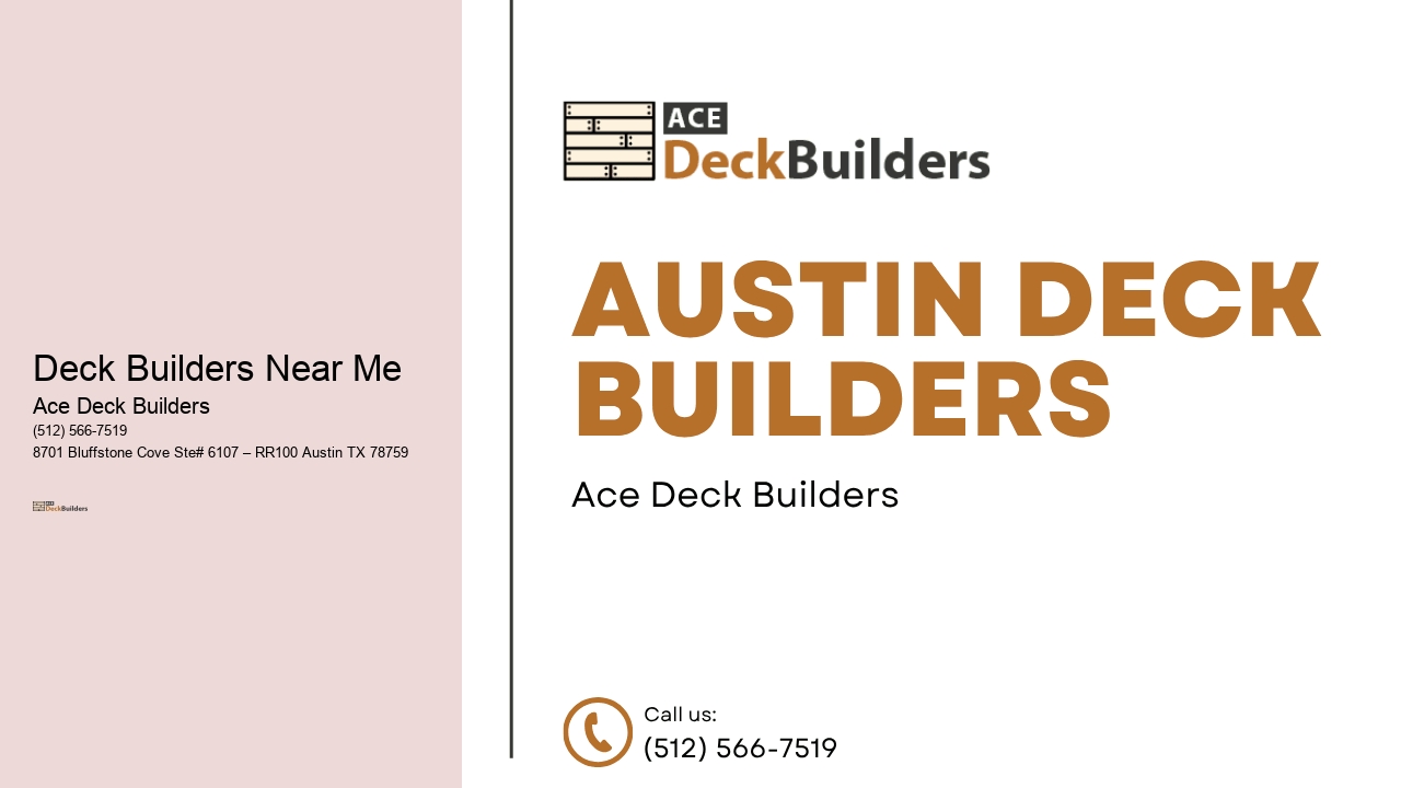 Deck Builders Near Me