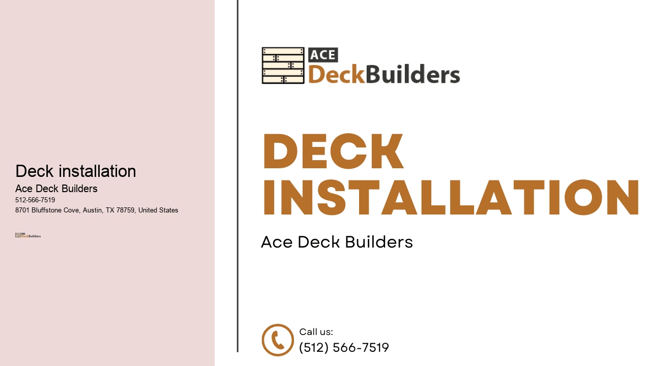 deck installation