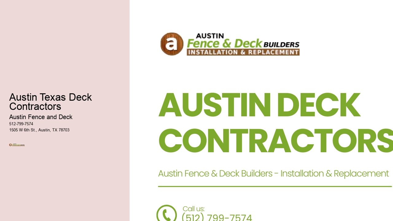 Austin Texas Deck Contractors 