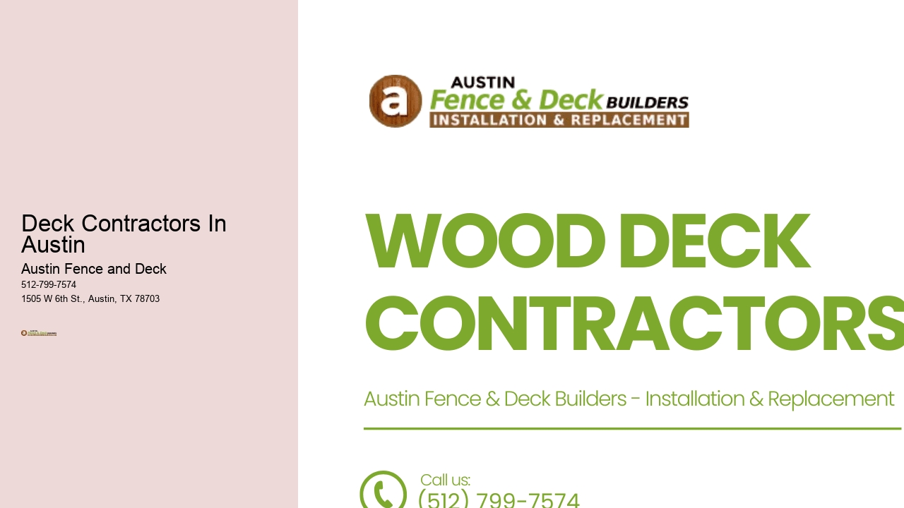 Deck Contractors In Austin 