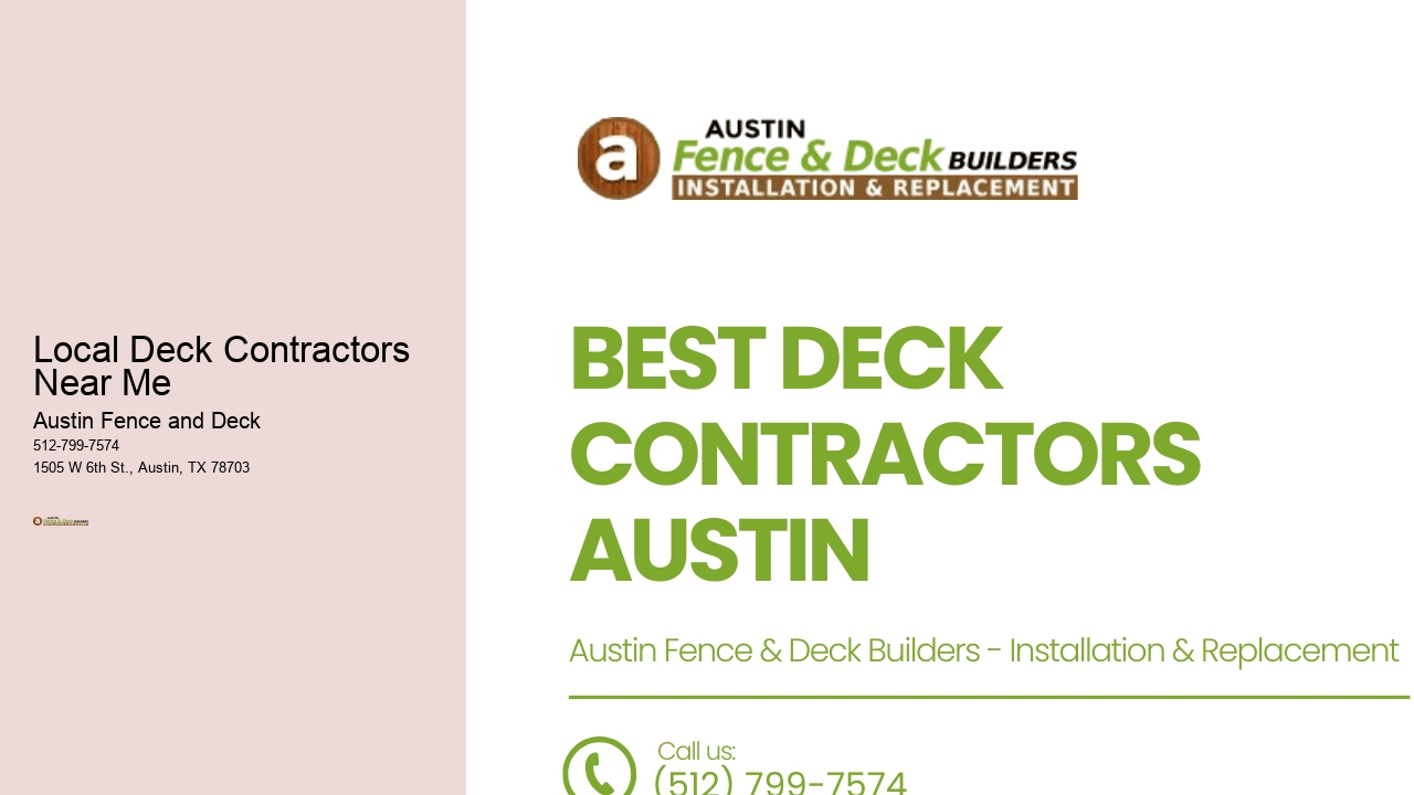 Local Deck Contractors  Near Me