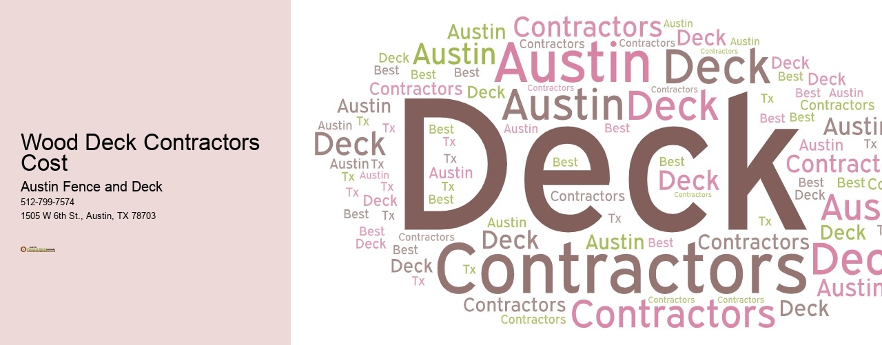 Wood Deck Contractors Cost 