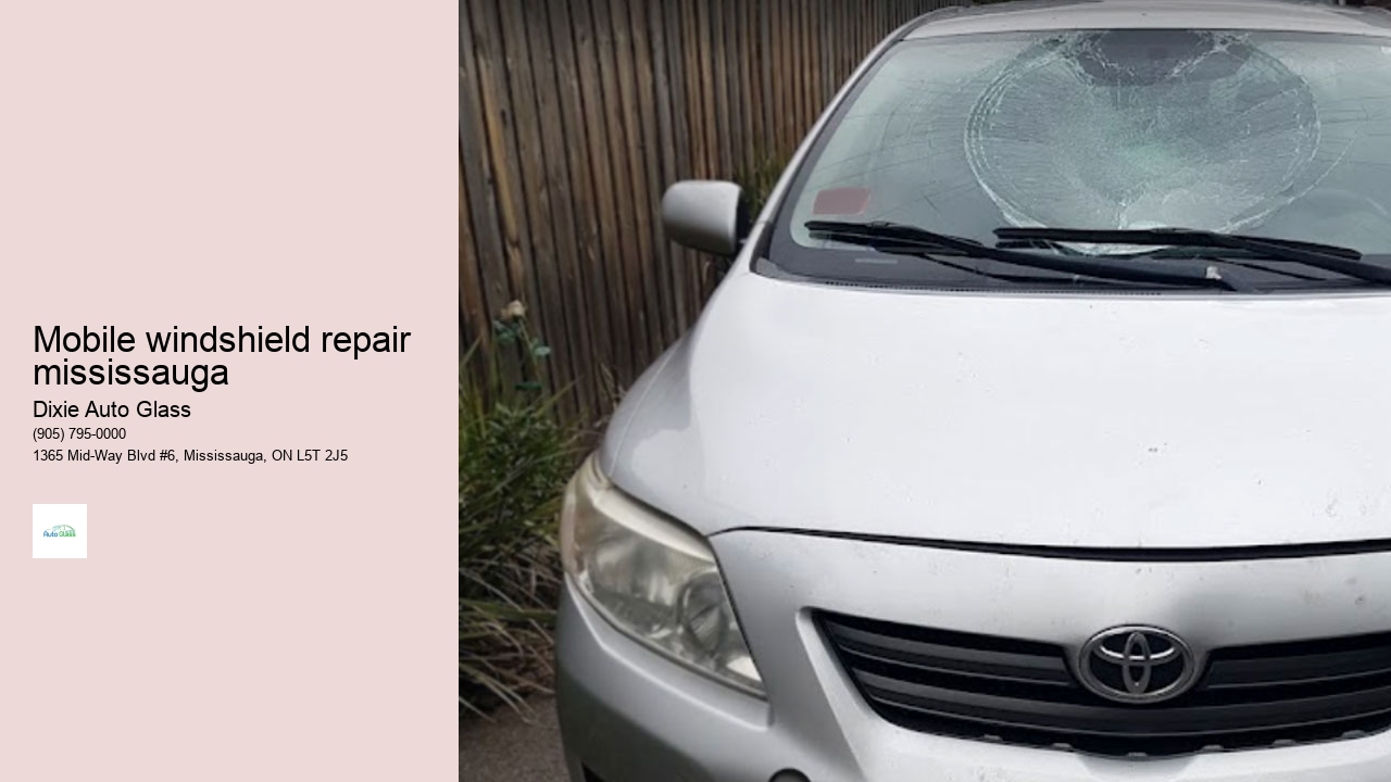 Mobile windshield repair mississauga