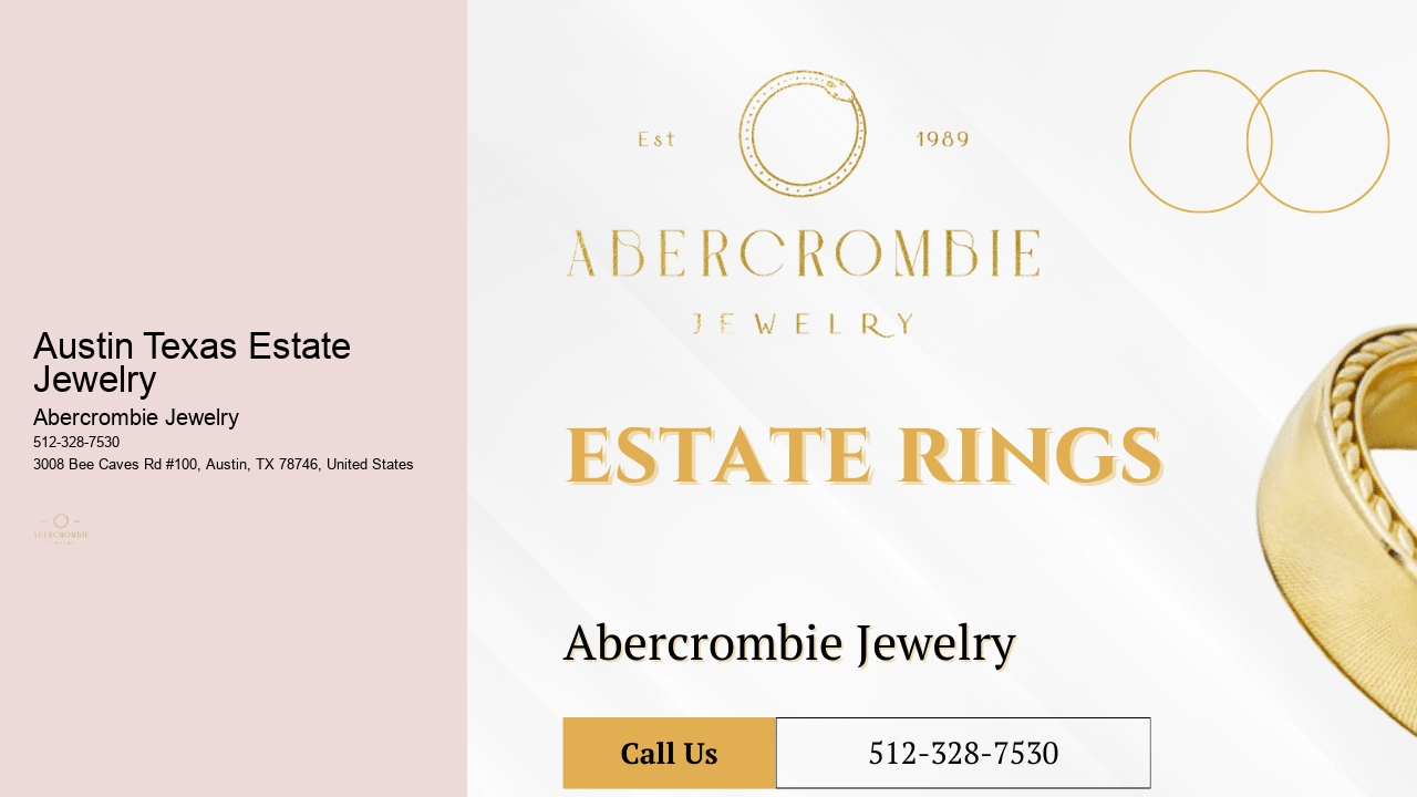 Austin Texas Estate Jewelry