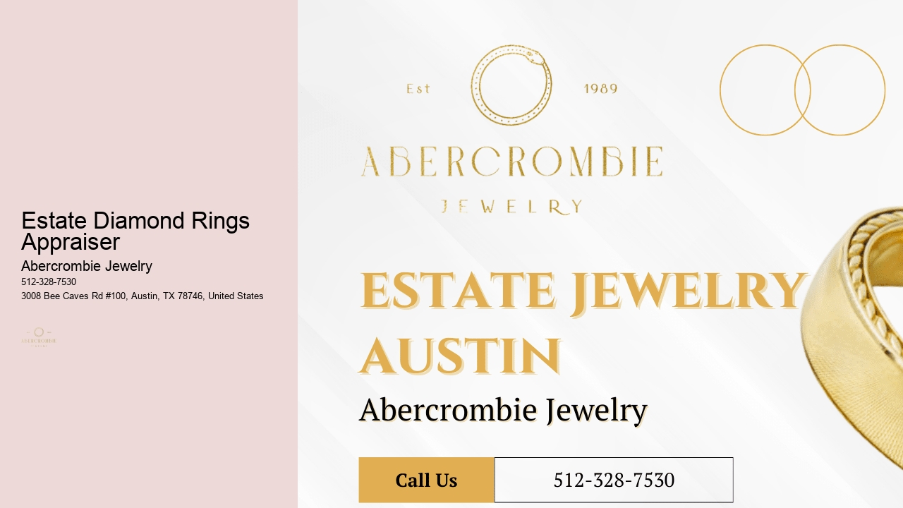 Estate Diamond Rings Appraiser