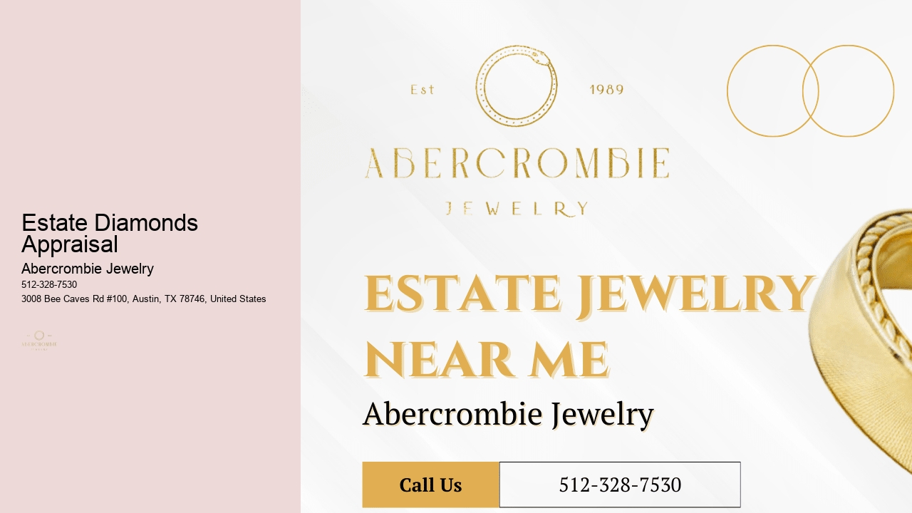 Estate Diamonds Appraisal