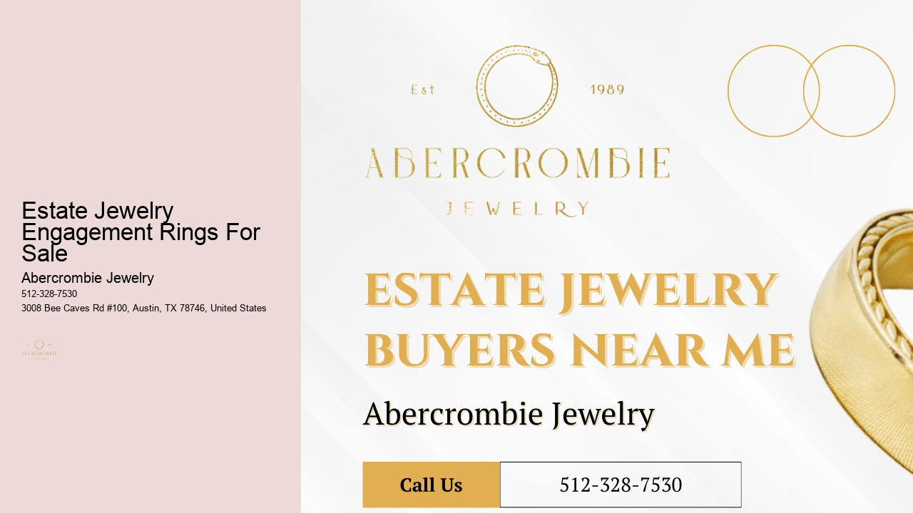 Estate Jewelry Engagement Rings For Sale