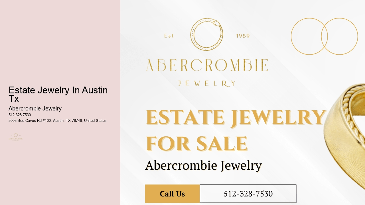 Estate Jewelry In Austin Tx