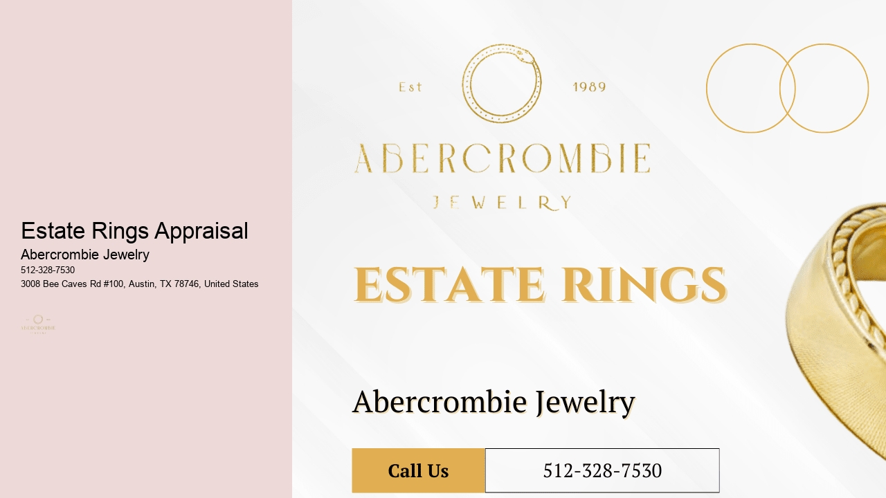 Estate Rings Appraisal