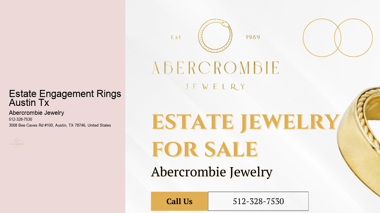 Estate Engagement Rings Austin Tx