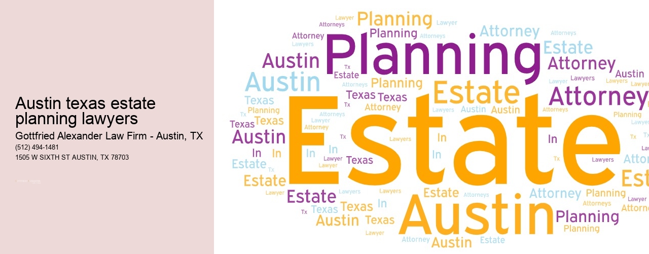 Austin texas estate planning lawyers