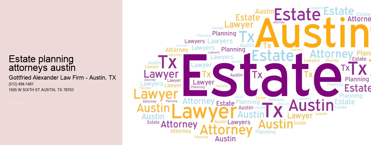 Estate planning attorneys austin