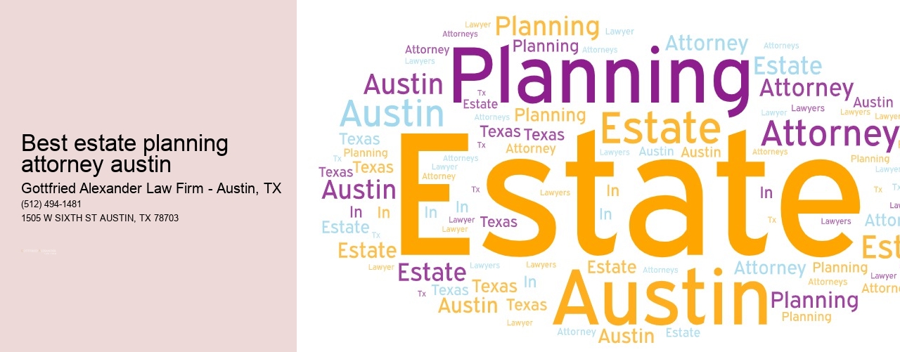 Best estate planning attorney austin