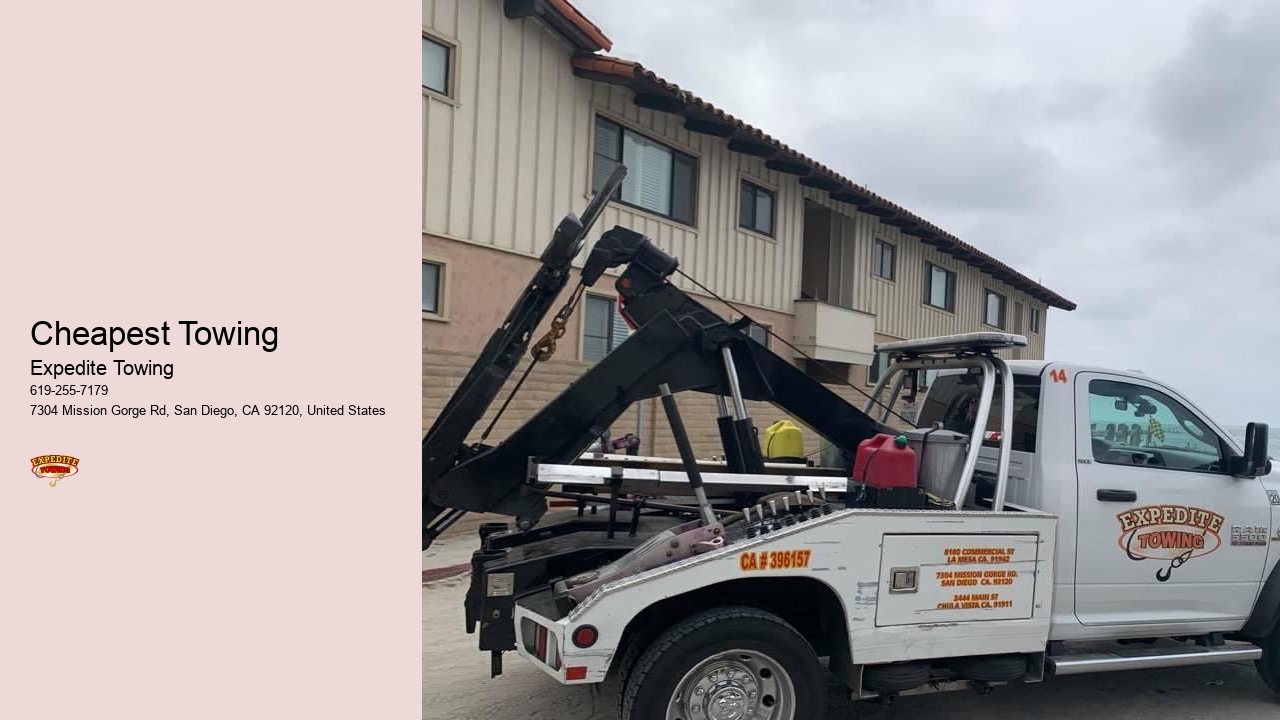 Cheapest Towing