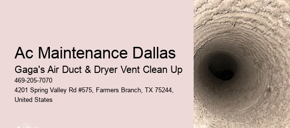 Ac Maintenance Dallas