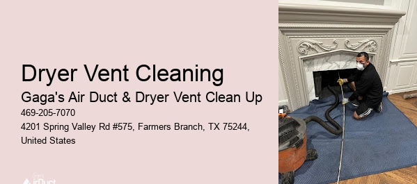 Dryer Vent Cleaning