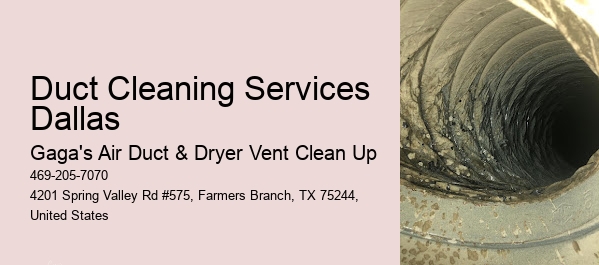 Duct Cleaning Services Dallas