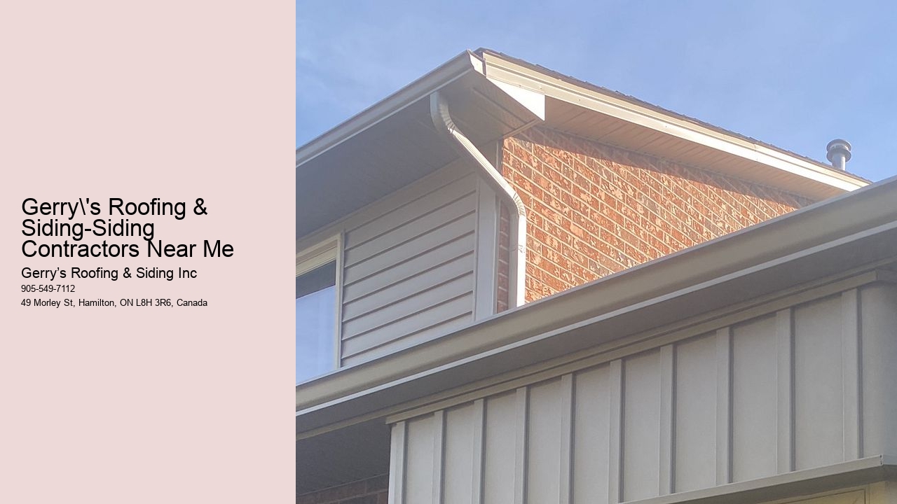 Gerry's Roofing & Siding-Siding Contractors Near Me