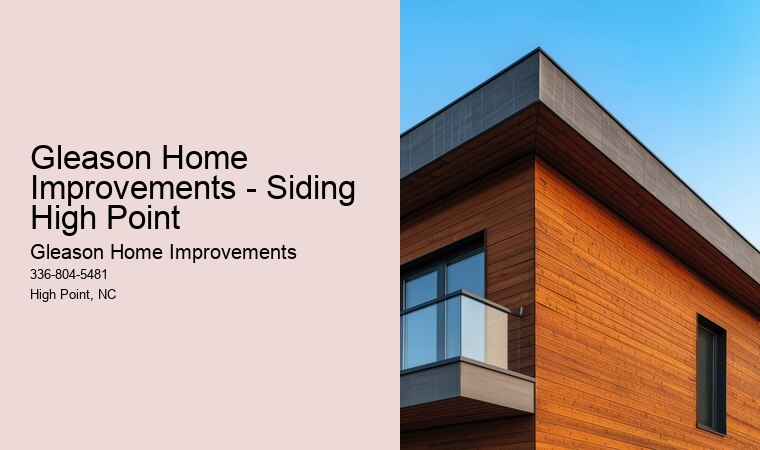 Gleason Home Improvements - Siding High Point