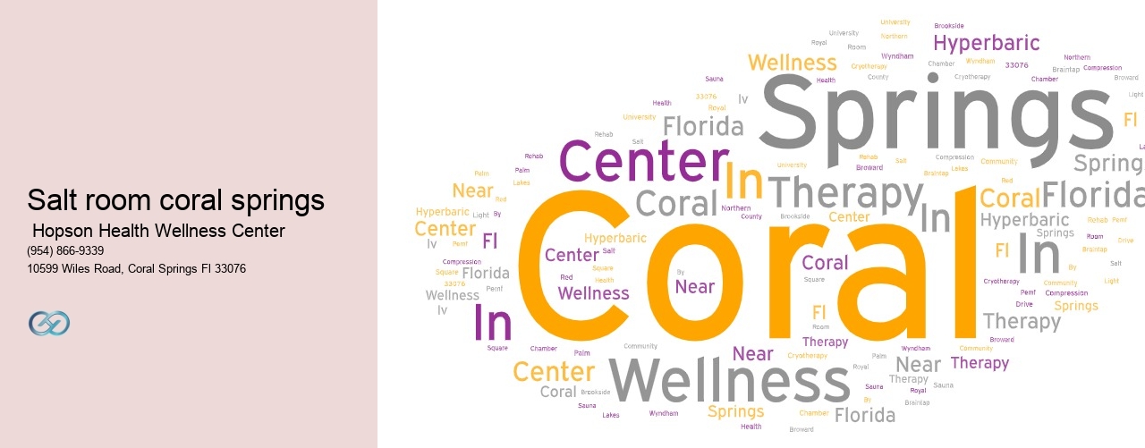 Salt room coral springs