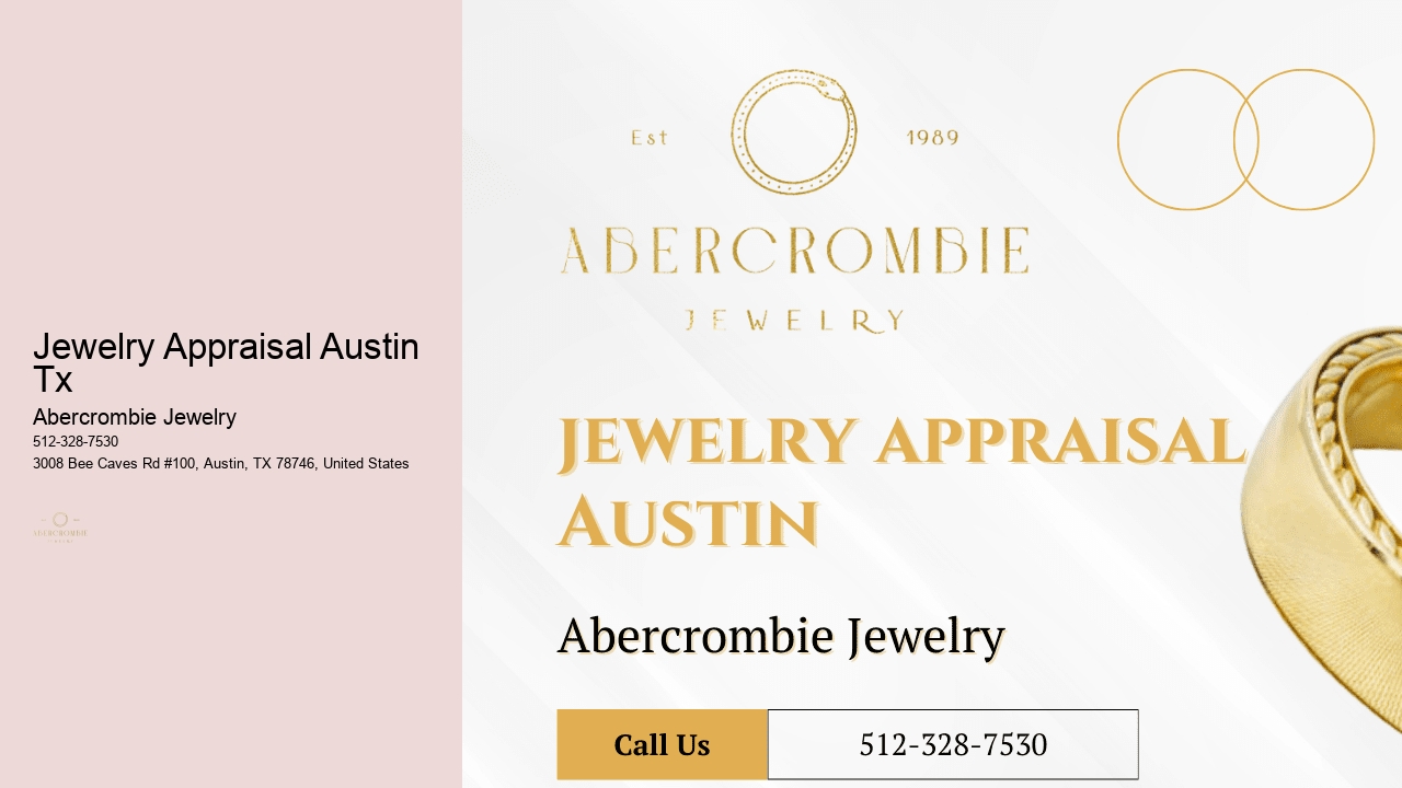 Jewelry Appraisal Austin Tx