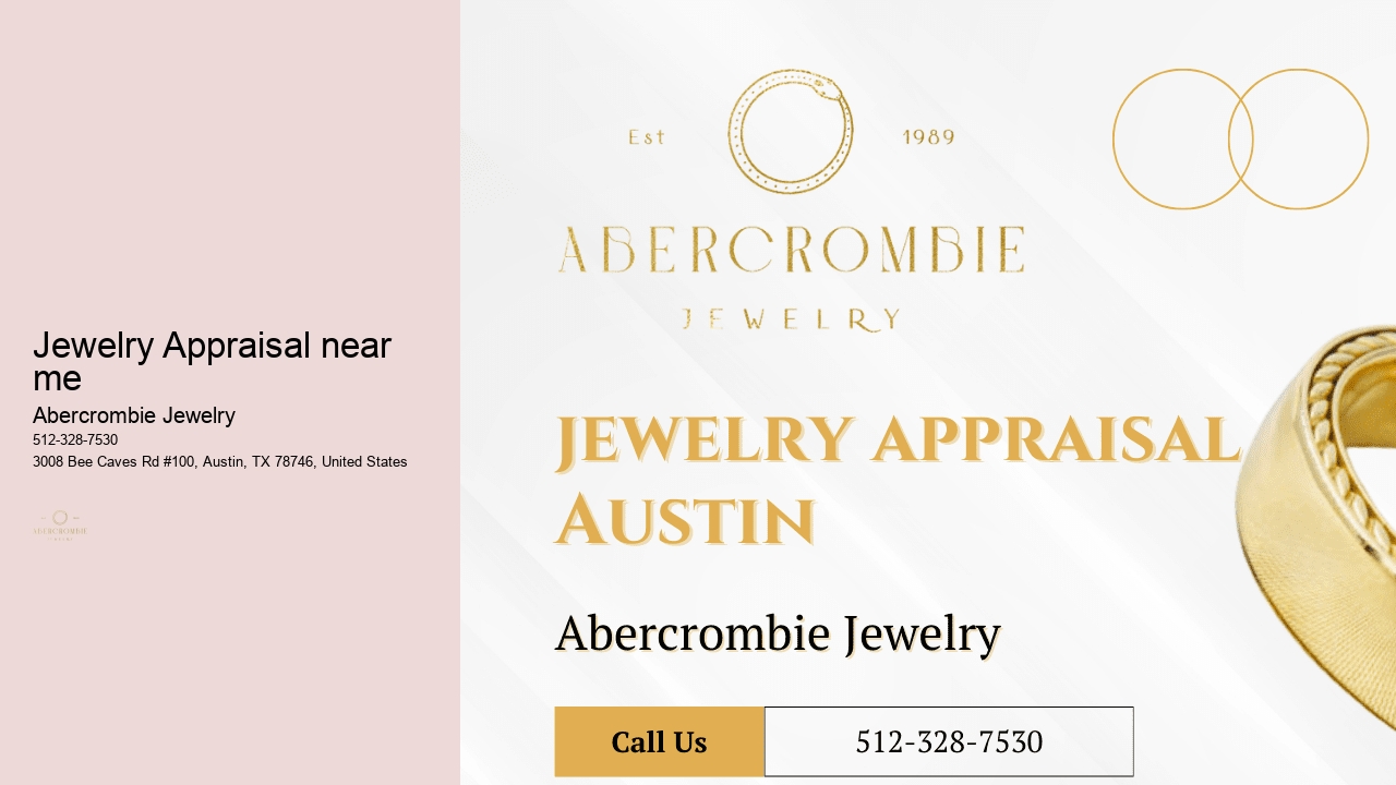 Jewelry Appraisal near me